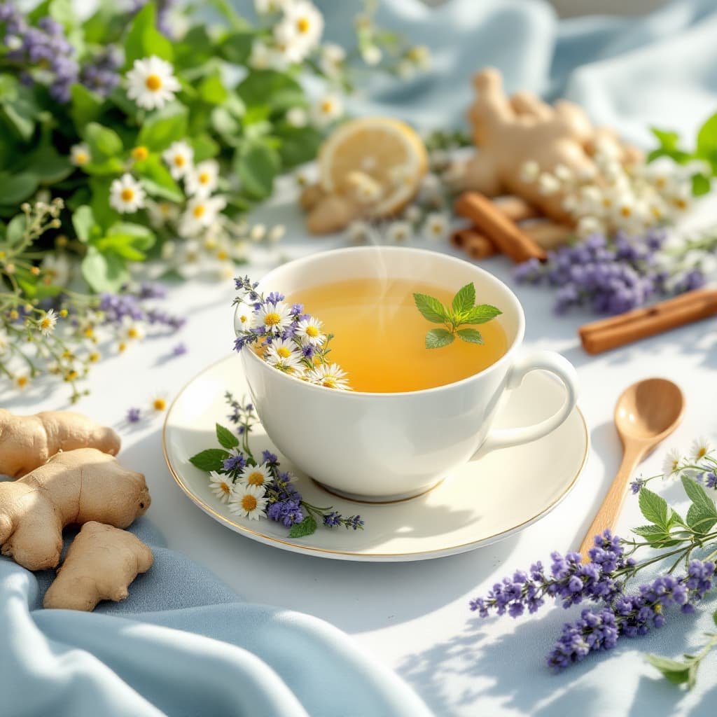 Infusión de Hierbas para una Noche Relajante