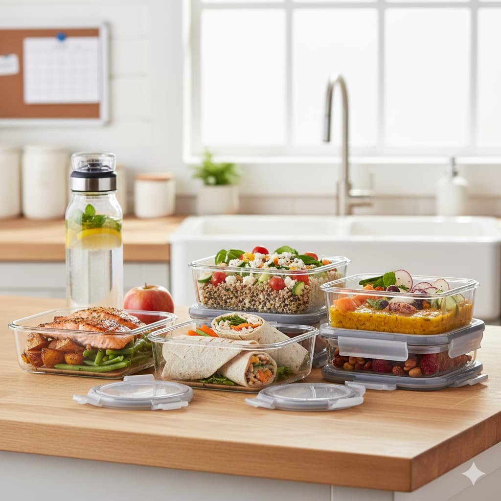 Almuerzos saludables para el trabajo